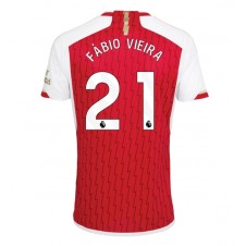 Arsenal Fabio Vieira #21 Hemmatröja 2023-24 Korta ärmar